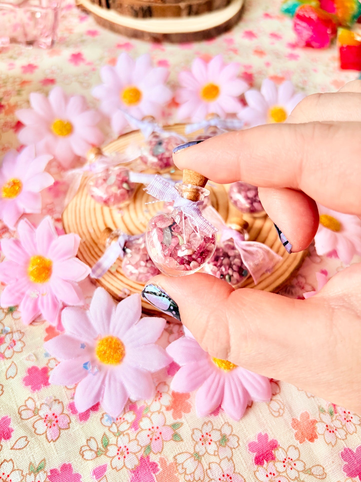 Magic love potions ~ pink tourmaline