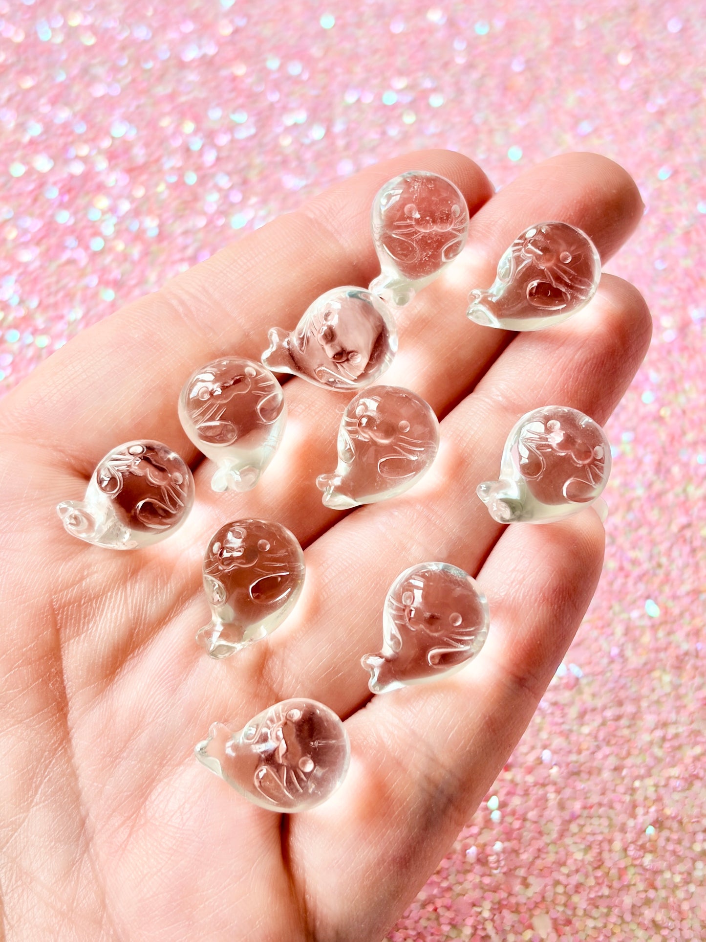 Clear Quartz Seal - Mini