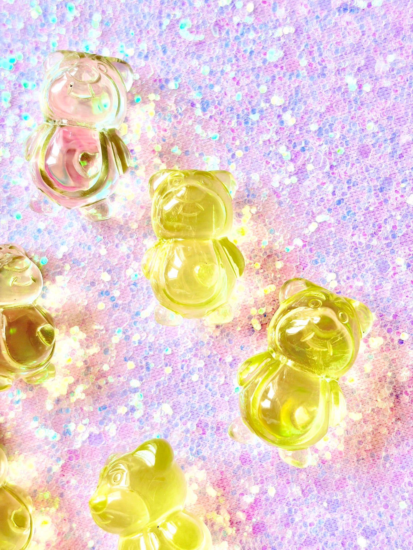 Citrine Lotso bears - mini
