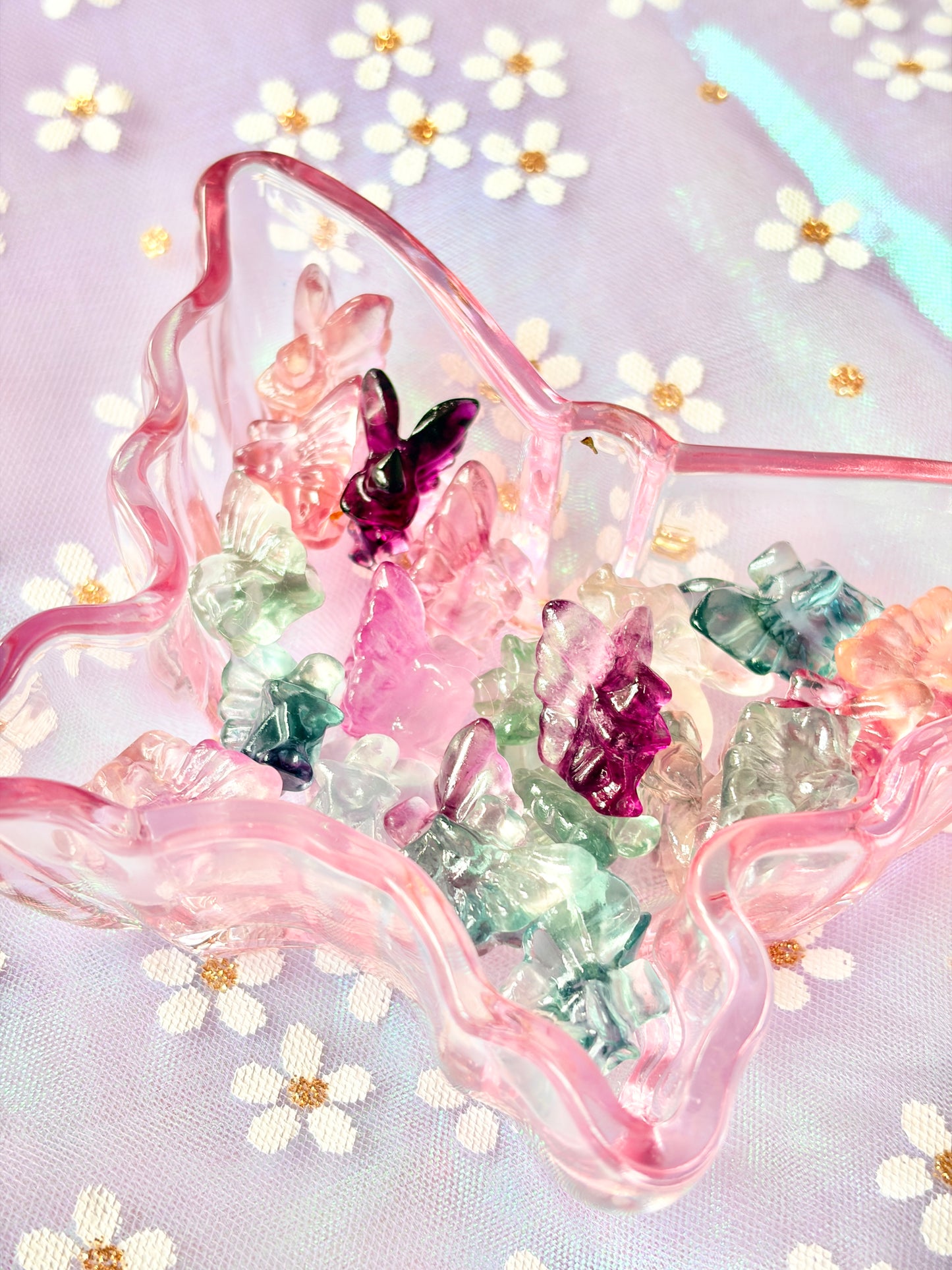 Rainbow fluorite Fairies