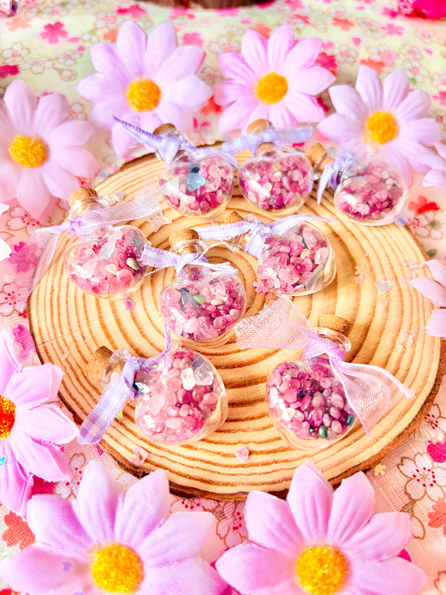 Magic love potions ~ pink tourmaline
