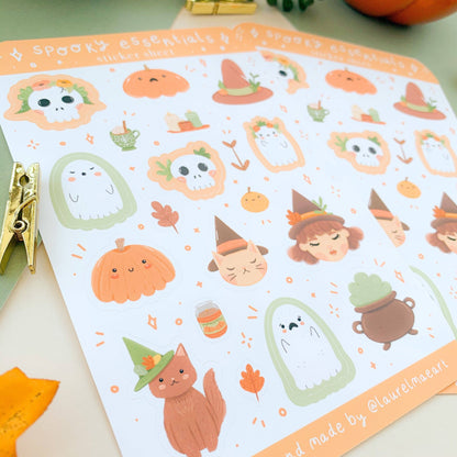 Spooky Essentials - Sticker Sheet