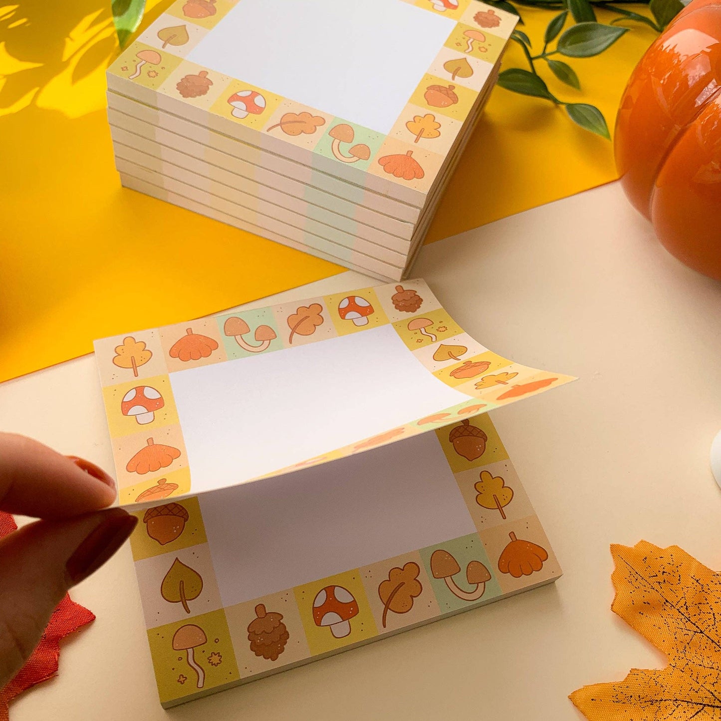 Autumn Patchwork - Memo Pad