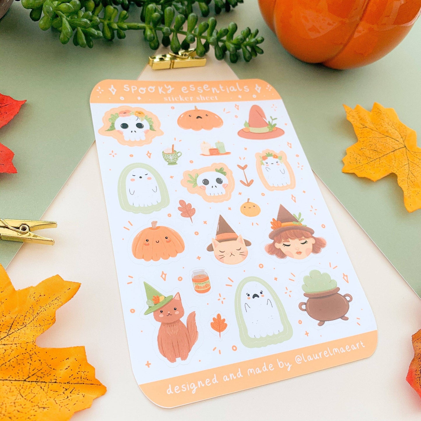 Spooky Essentials - Sticker Sheet