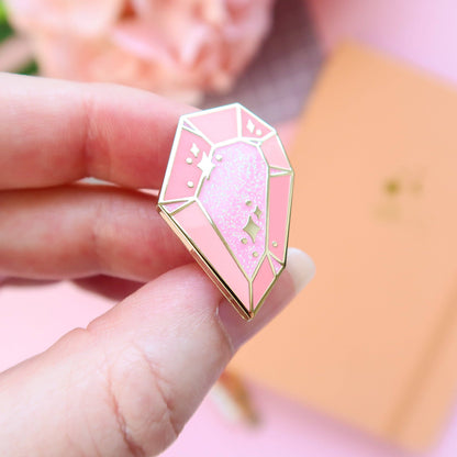 Philosopher's Stone / Crystal Enamel Pin