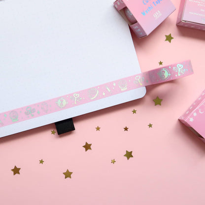 Trinkets & Crystals Holographic Foil Washi Tape