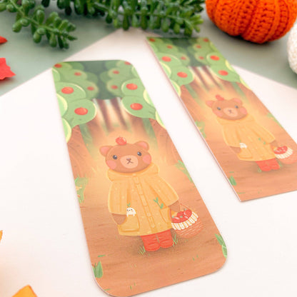 Apple Bear Bookmark