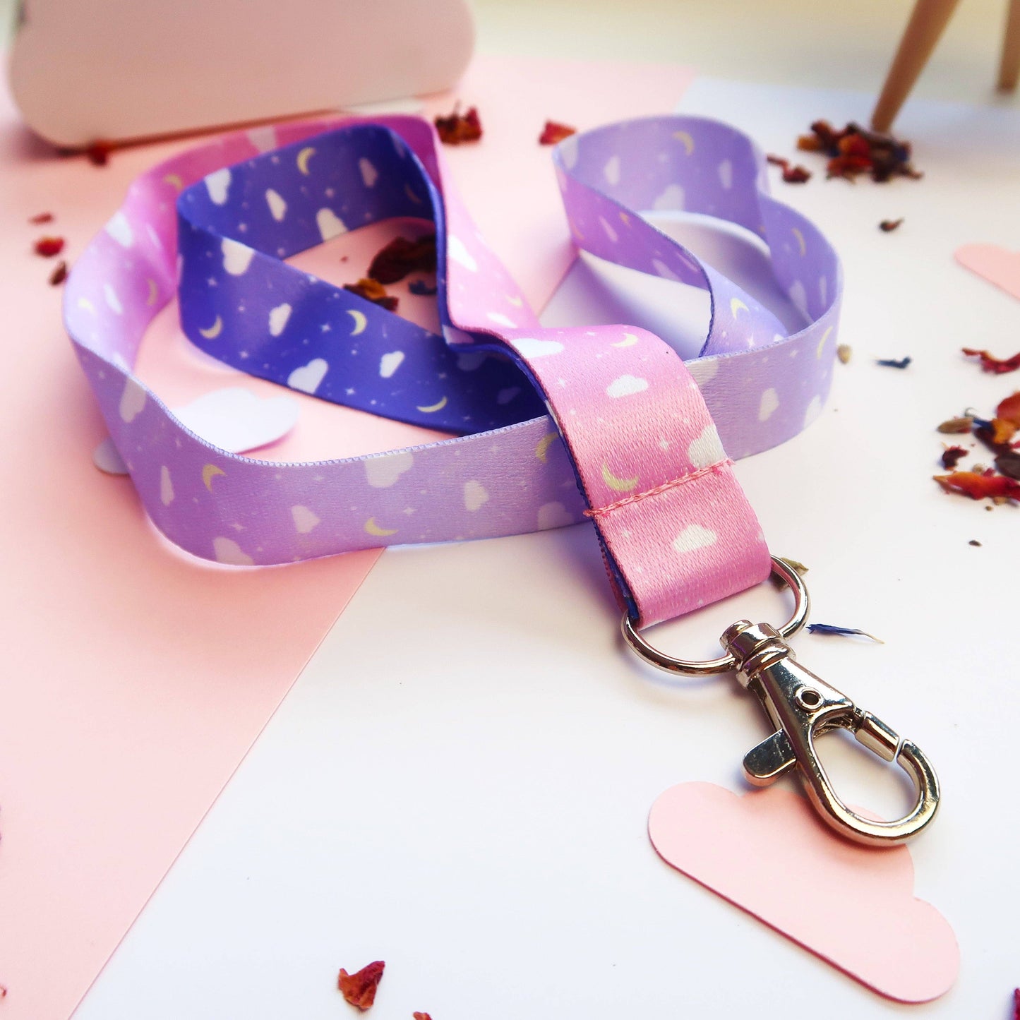 Kawaii Space Lanyard