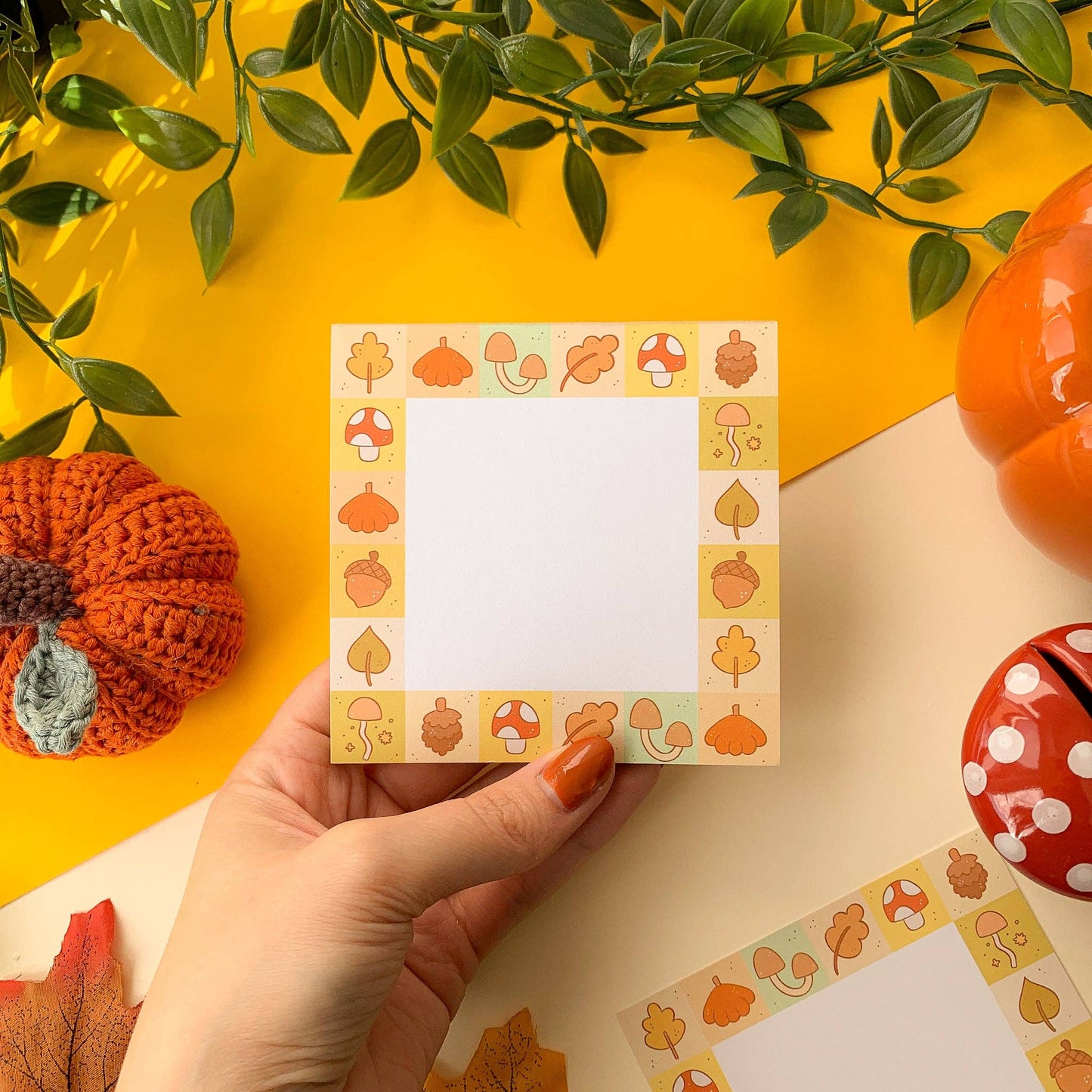 Autumn Patchwork - Memo Pad