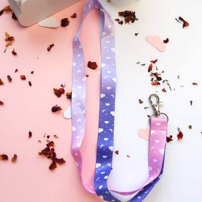 Kawaii Space Lanyard