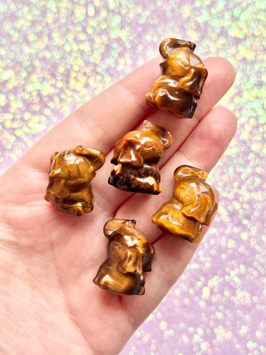 Tigers Eye Elephant