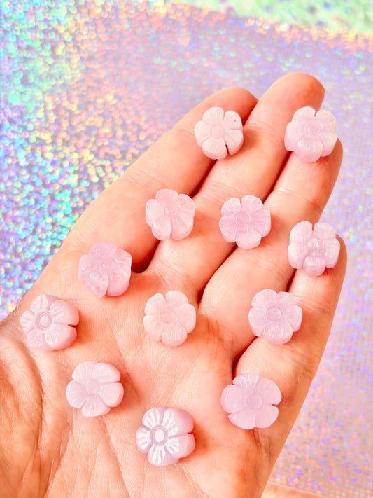 Kunzite flowers