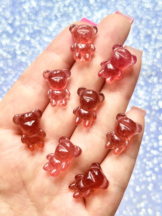 Strawberry Crystal Gummy Bear