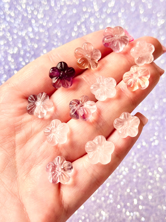 Fluorite mini flowers