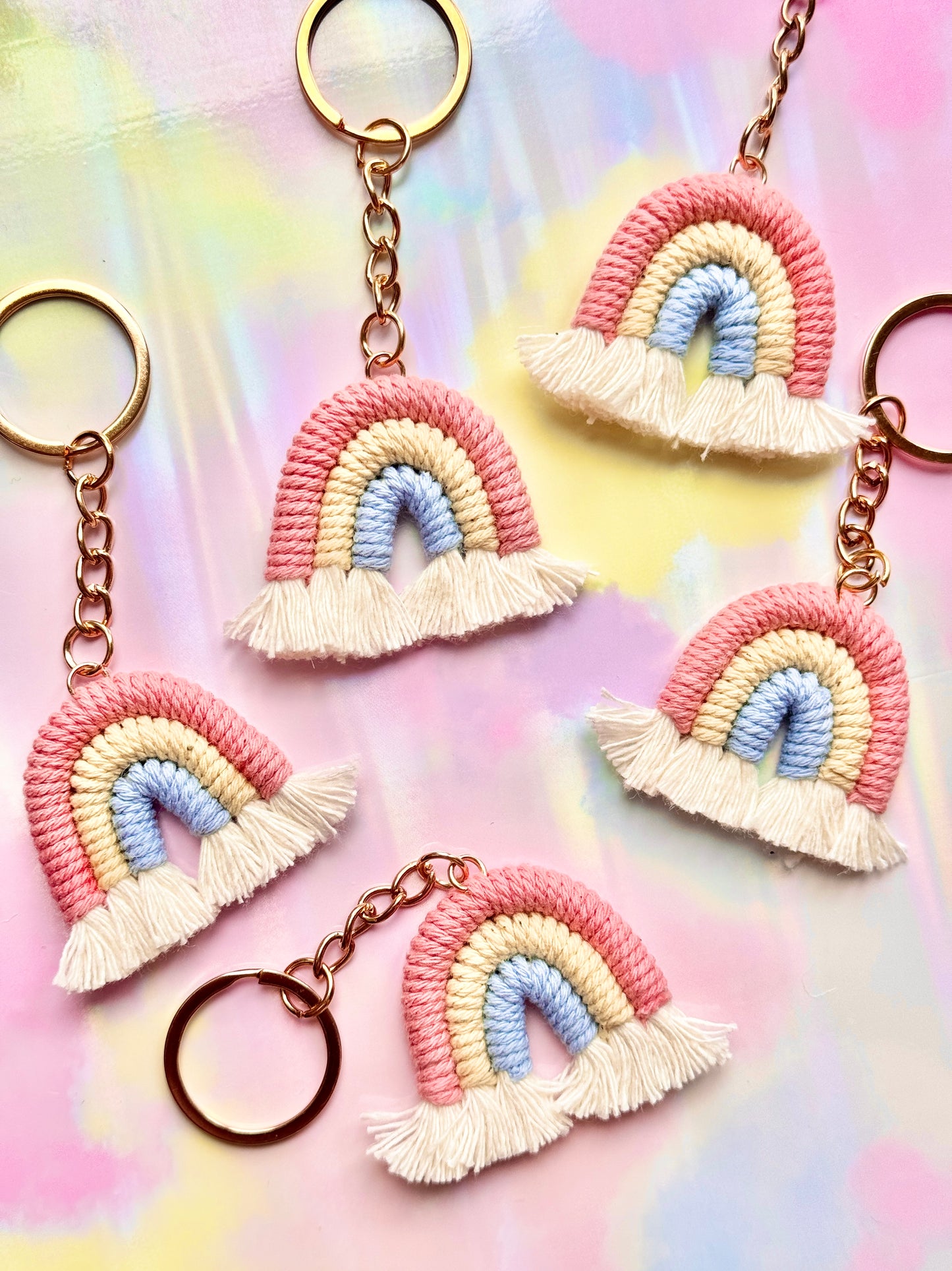 Rainbow Keyrings