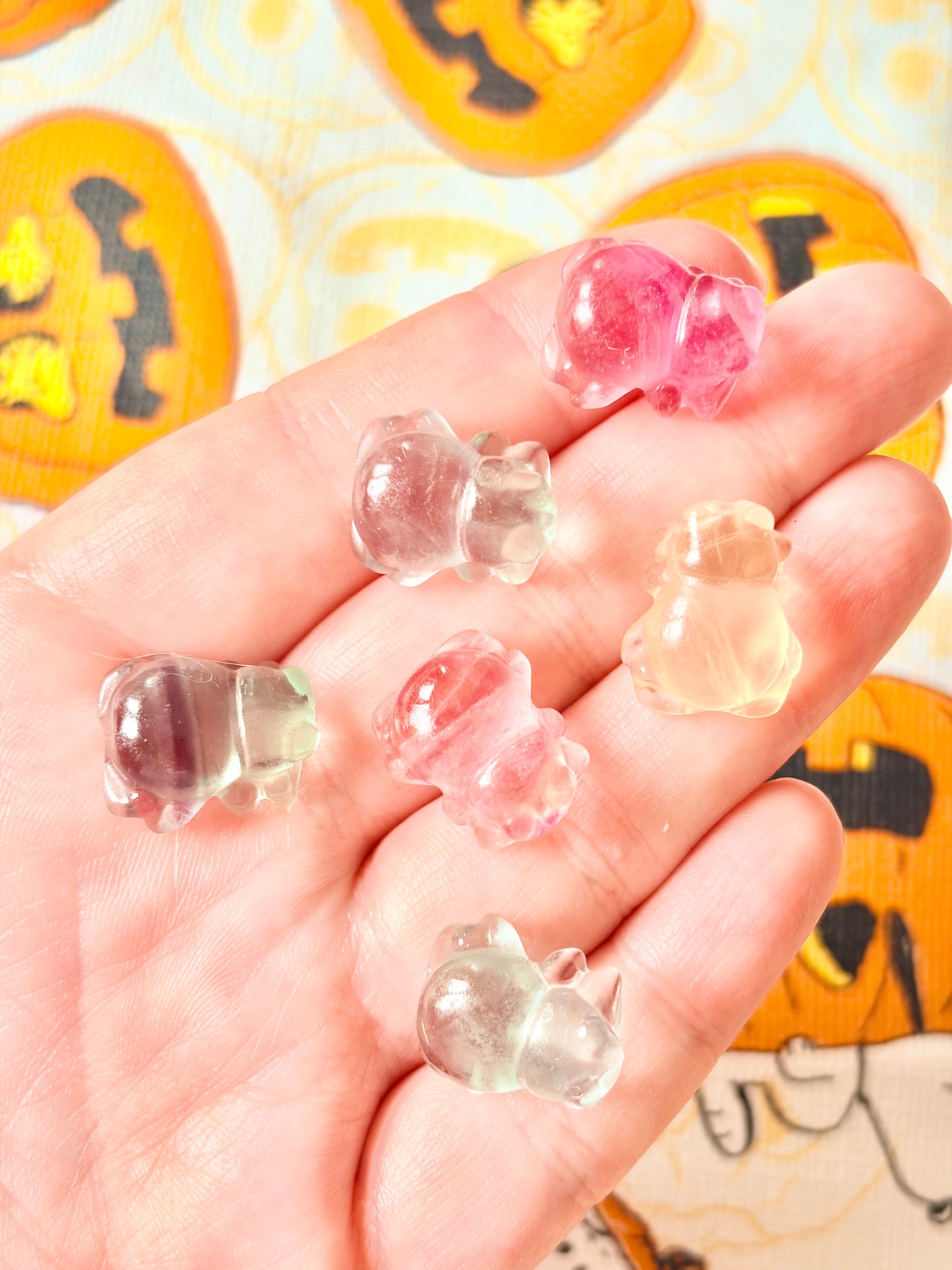Fluorite Spiders