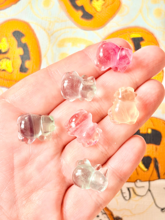 Fluorite Spiders
