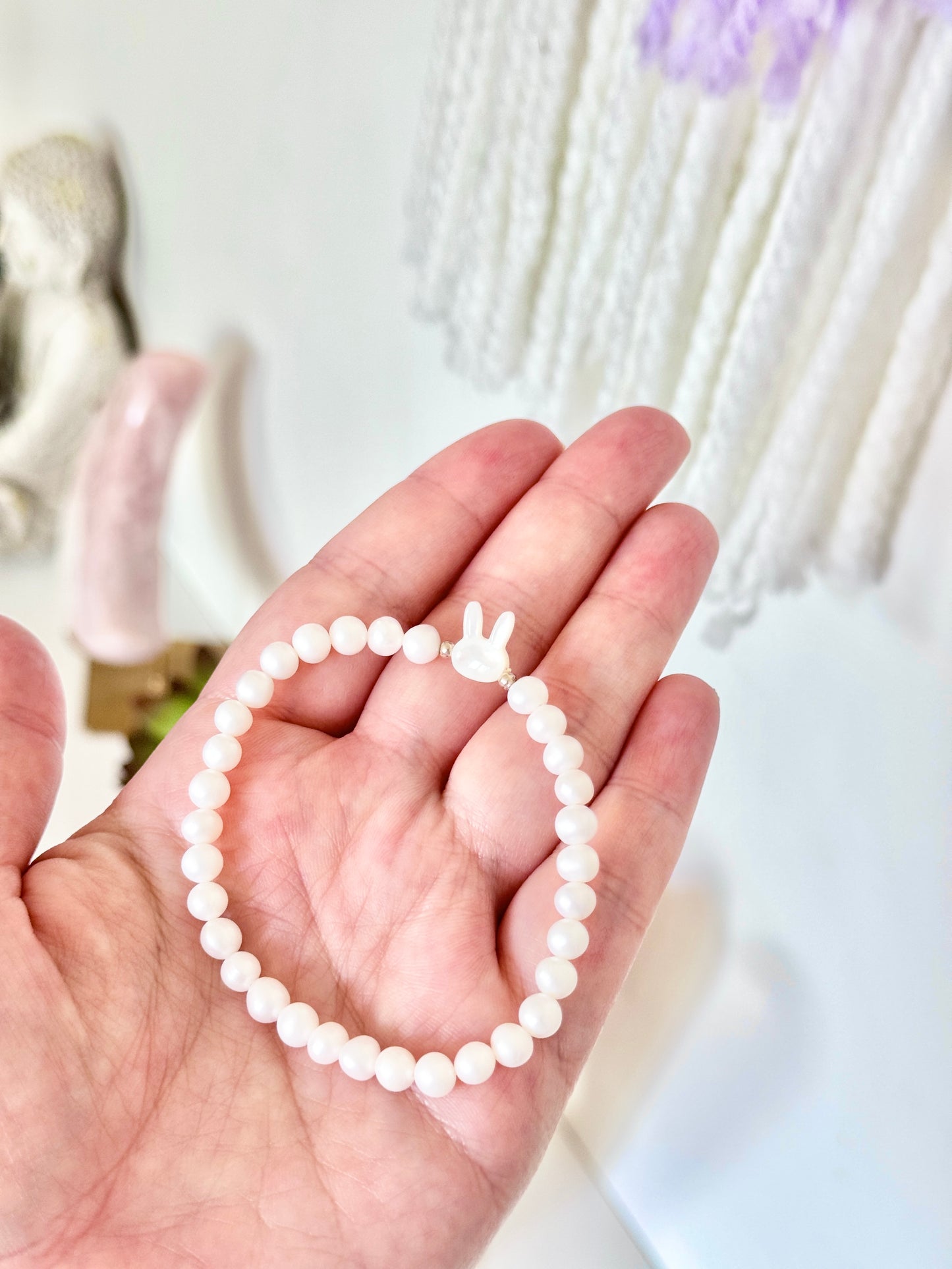 Bunny Pearl Bracelet