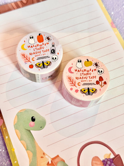 Halloween Stamp Washi Tape - Version 2