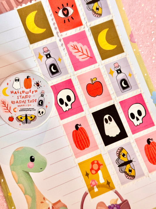 Halloween Stamp Washi Tape - Version 2