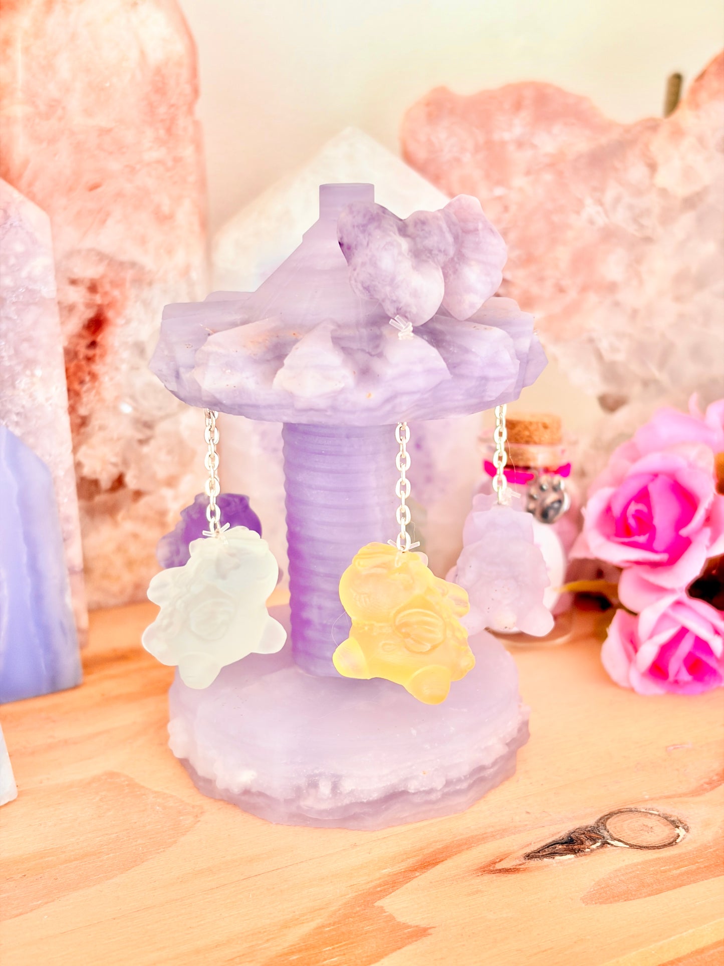Jade Crystal Carousel