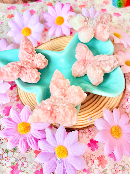 Pink Opal Butterflies