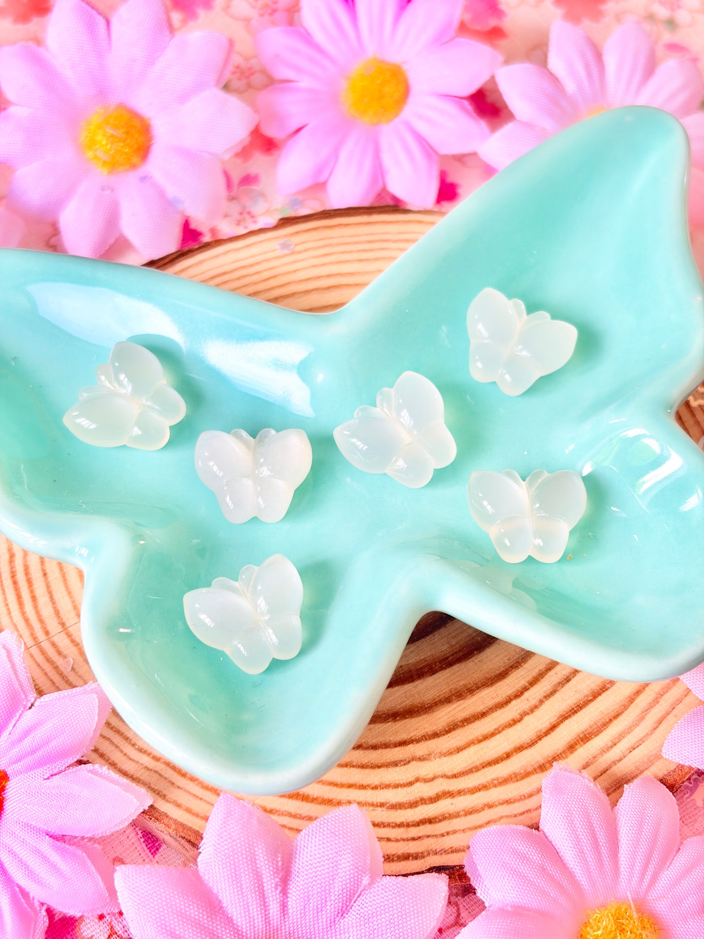 Mini Moonstone Butterflies