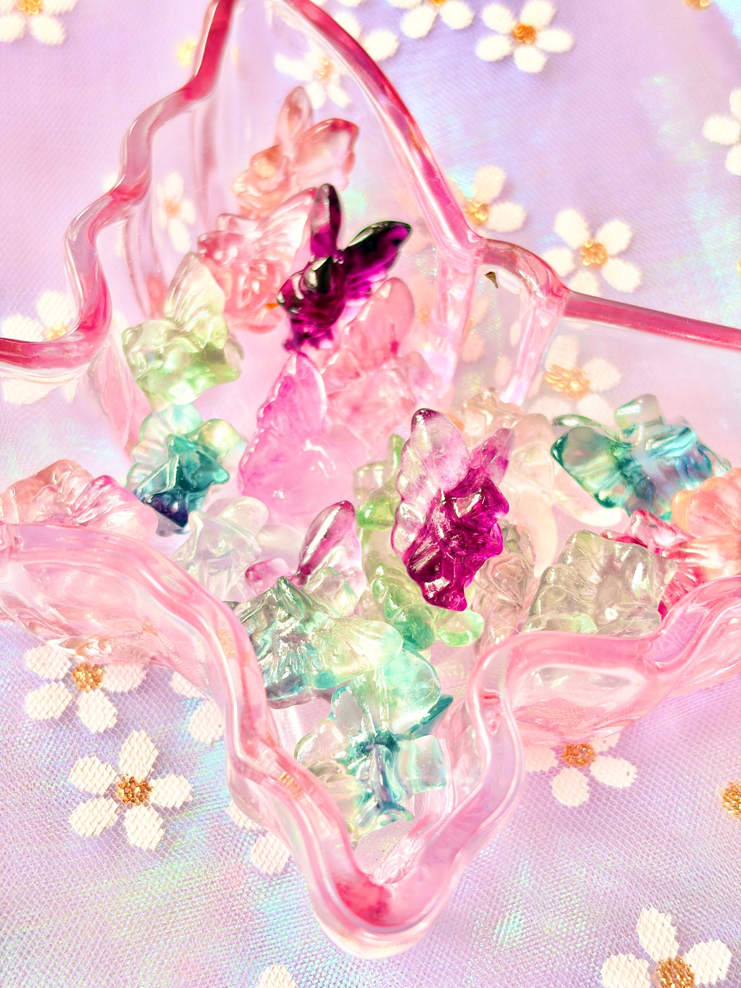 Rainbow fluorite Fairies