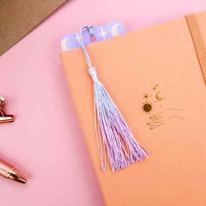 Moons and Constellations Tassel Bookmark