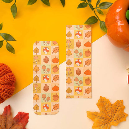 Autumn Patchwork Bookmark