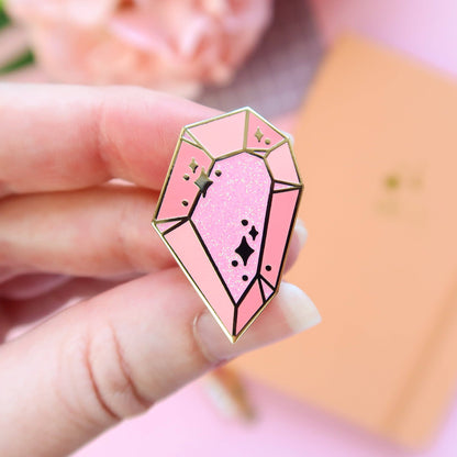 Philosopher's Stone / Crystal Enamel Pin