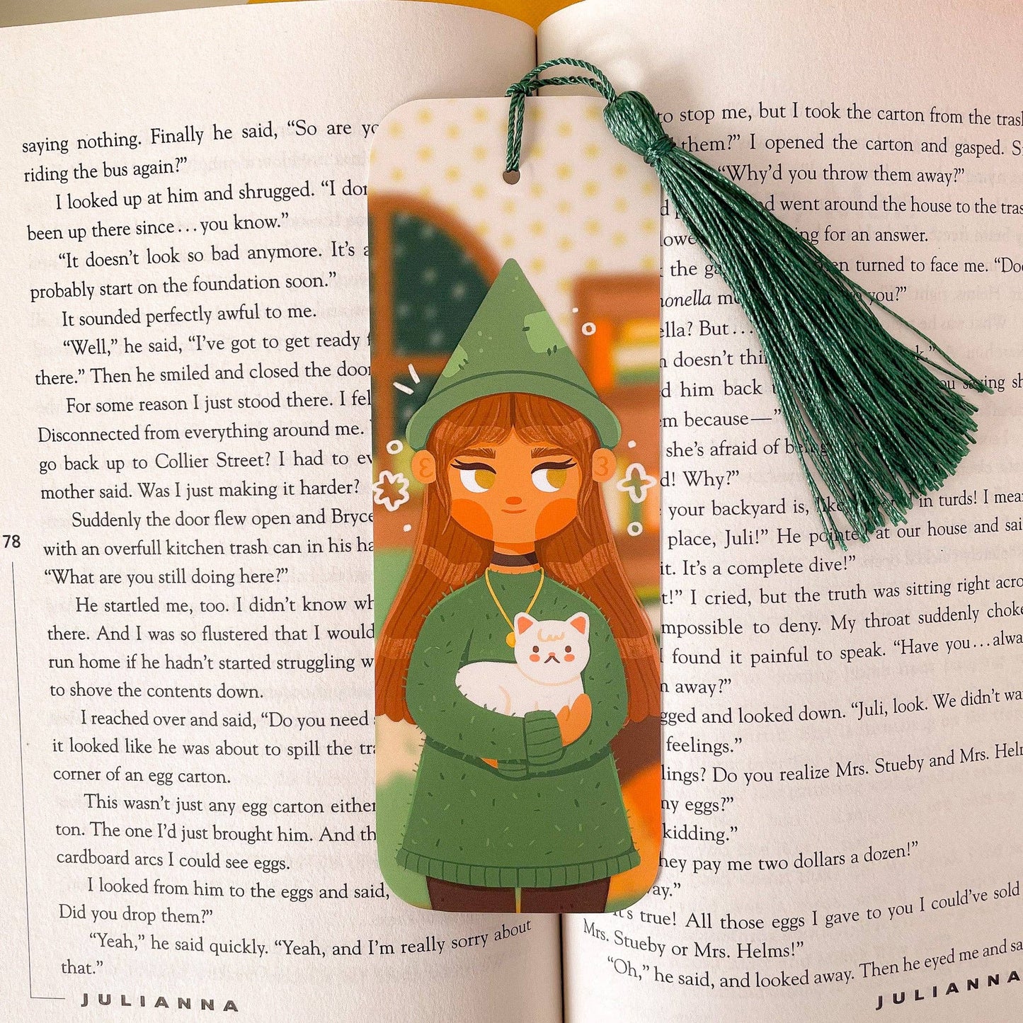 Cozy Witch Bookmark