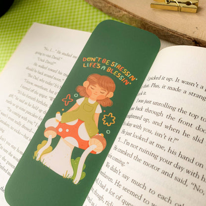 Don't be Stressin', Life's a Blessin' Bookmark