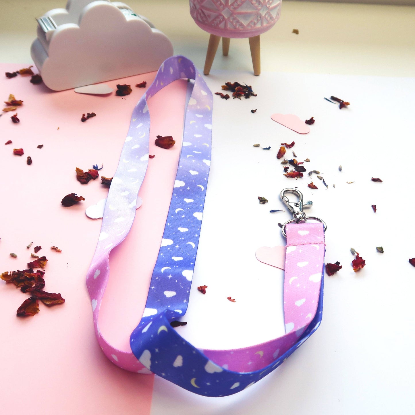 Kawaii Space Lanyard