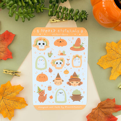 Spooky Essentials - Sticker Sheet