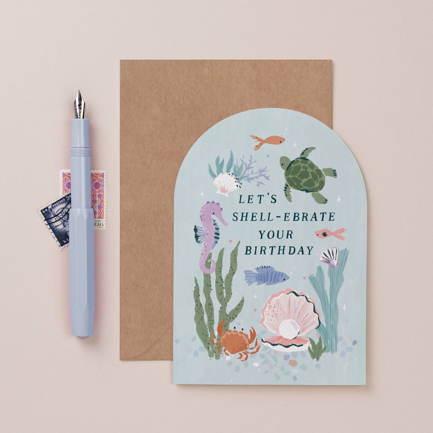 Under The Sea Birthday Card | Kids Birthday Cards | Children