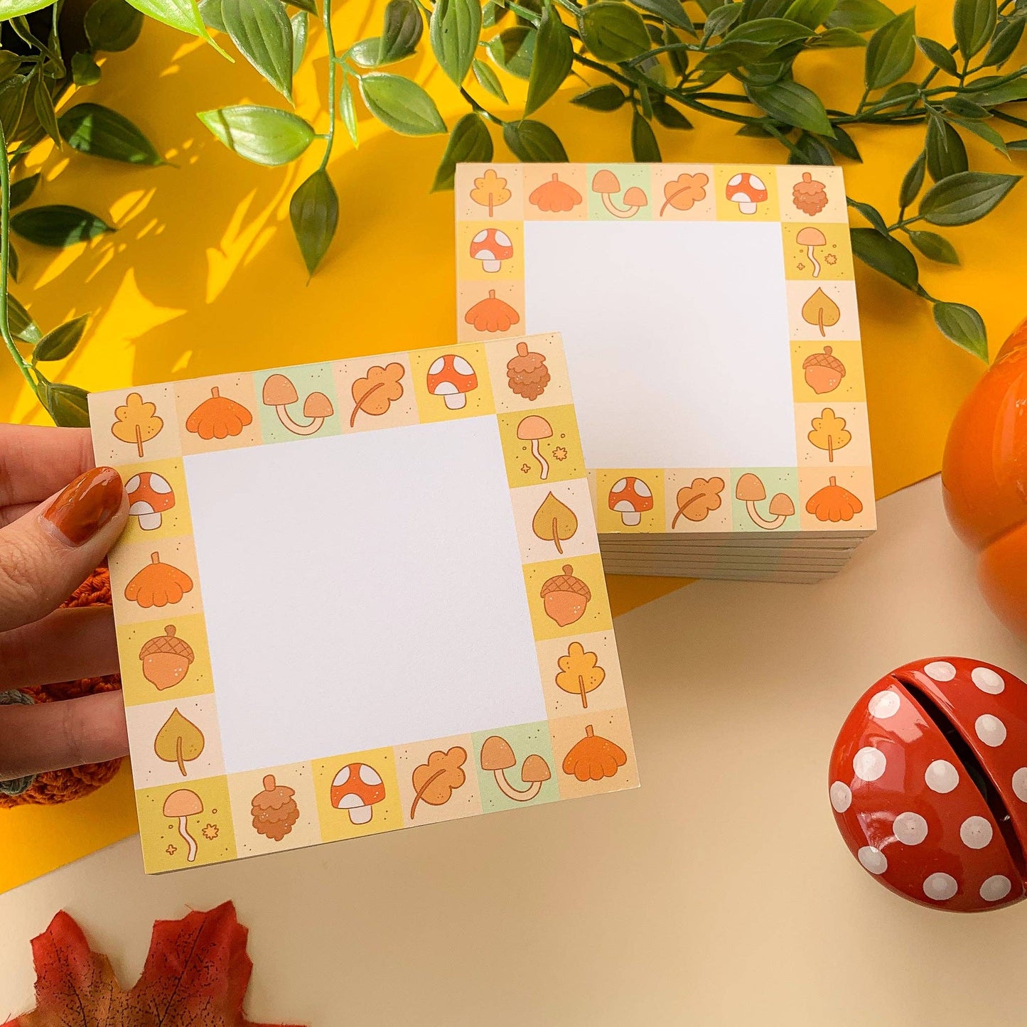 Autumn Patchwork - Memo Pad