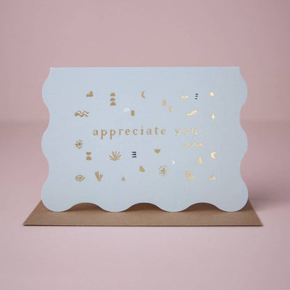 Appreciate You Card | Thank You Card | Sister Paper Co