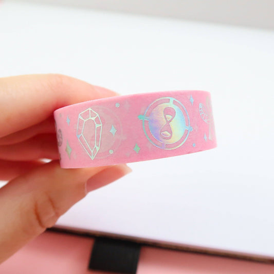 Trinkets & Crystals Holographic Foil Washi Tape