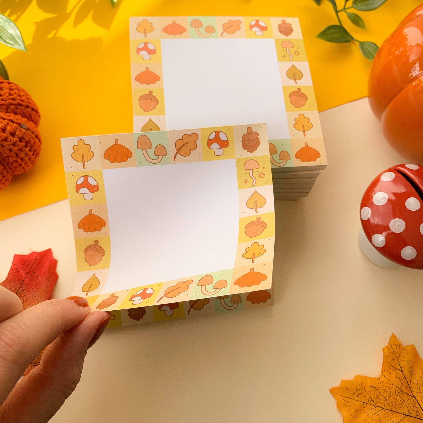 Autumn Patchwork - Memo Pad