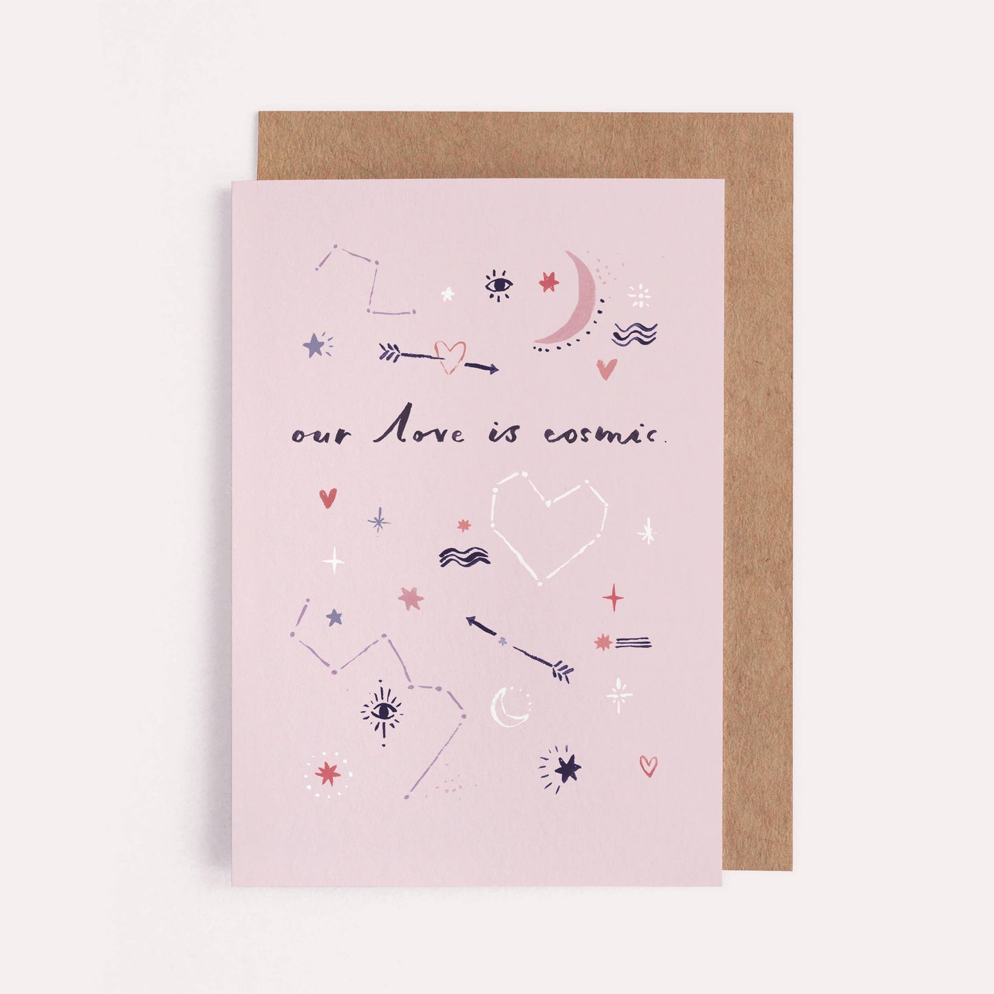 Cosmic Love Card | Love Cards | Anniversary Card | Celestial - Sister Paper Co